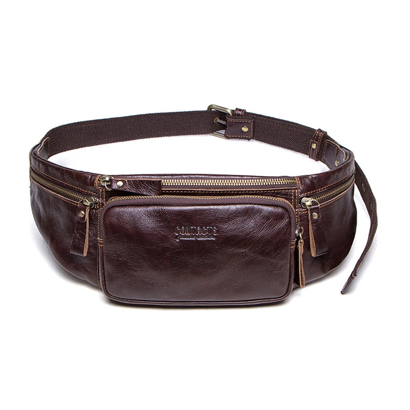Men's Leather Bum Bag