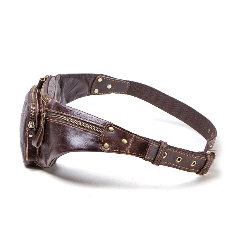 Men's Leather Bum Bag