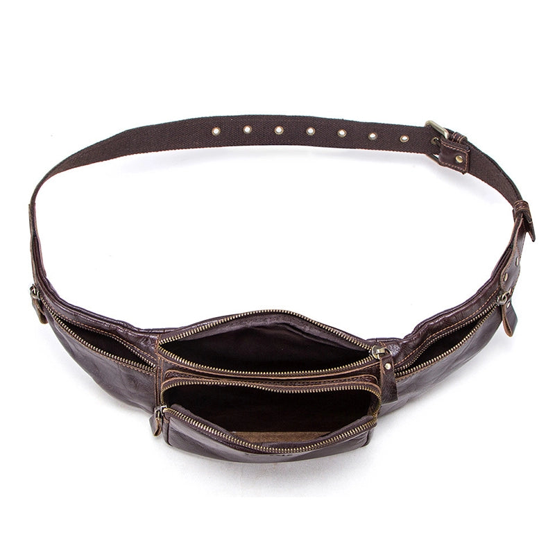 Men's Leather Bum Bag