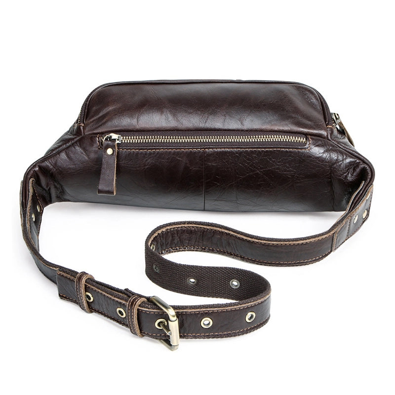 Men's Leather Bum Bag