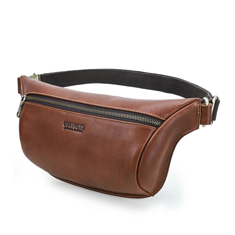 Chic Elegance Leather Bum Bag