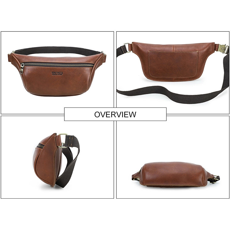 Chic Elegance Leather Bum Bag