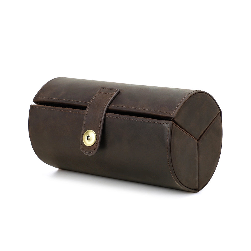3-Pair Leather Sunglasses Travel Case – Free Monogram