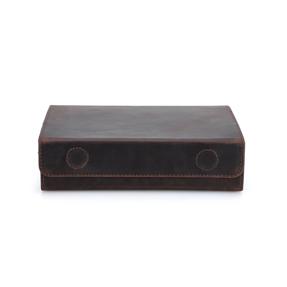 3-Pair Leather Sunglasses Travel Case – Free Monogram