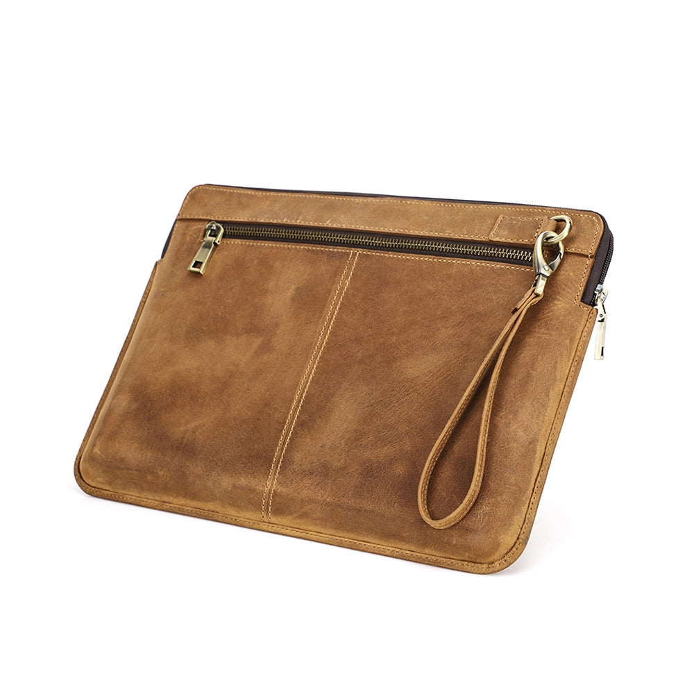 Leather Laptop Sleeve For 14.2" MacBook Pro / Air – Free Monogram