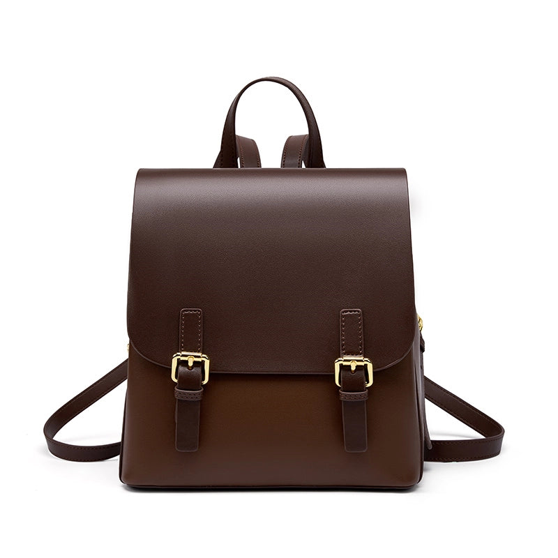 Women's Small Leather Backpack Purse