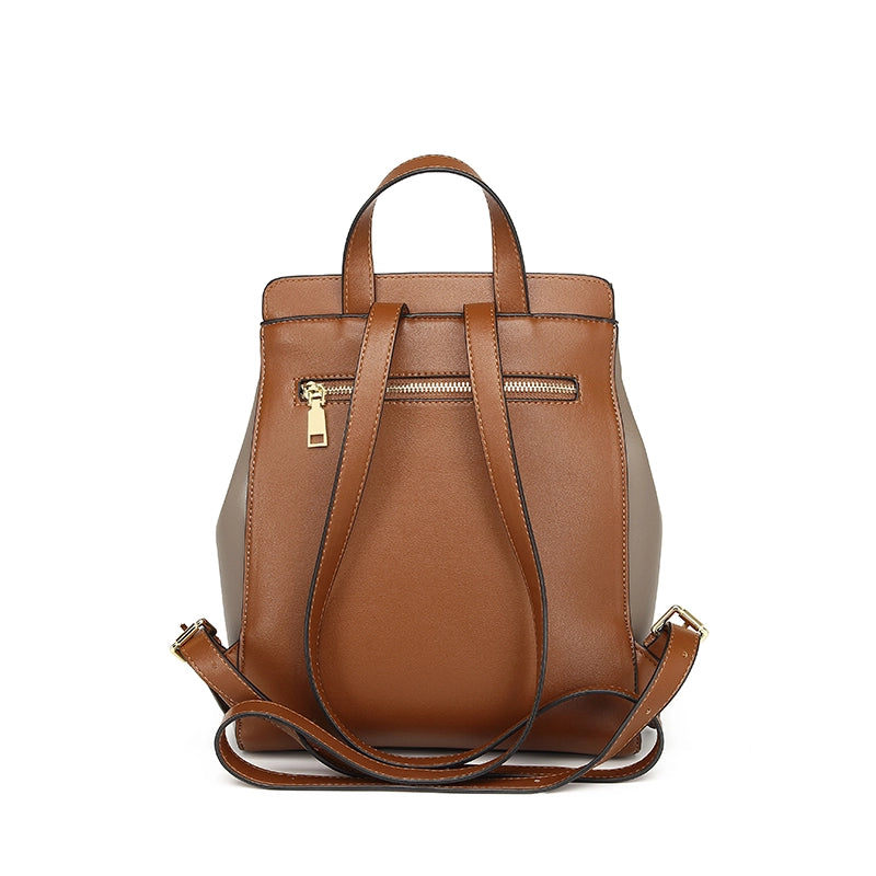 Leather Backpack Purse