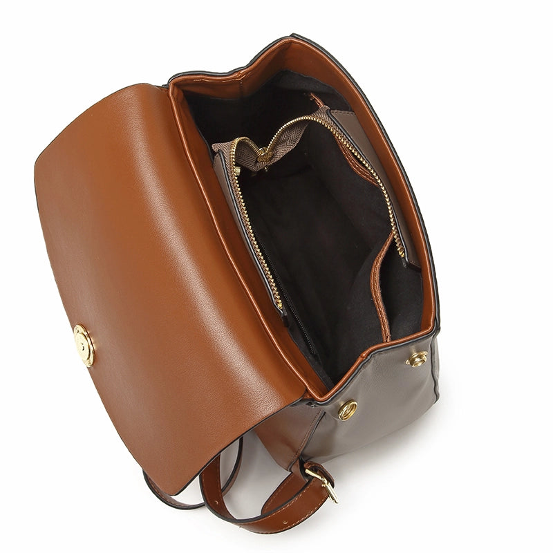 Leather Backpack Purse