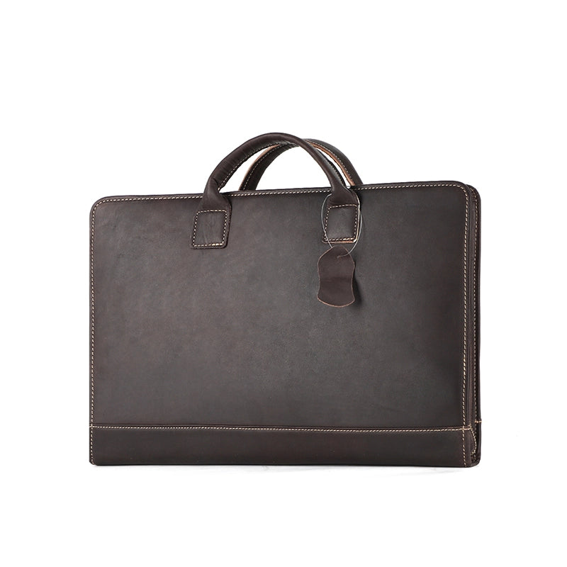 Techneca Retro Leather Laptop Bag