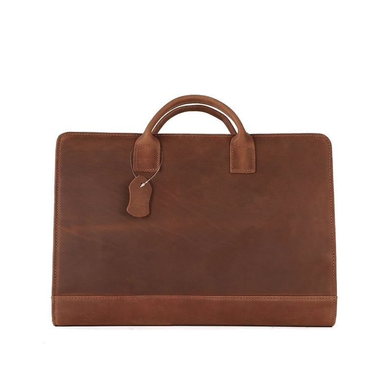Techneca Retro Leather Laptop Bag