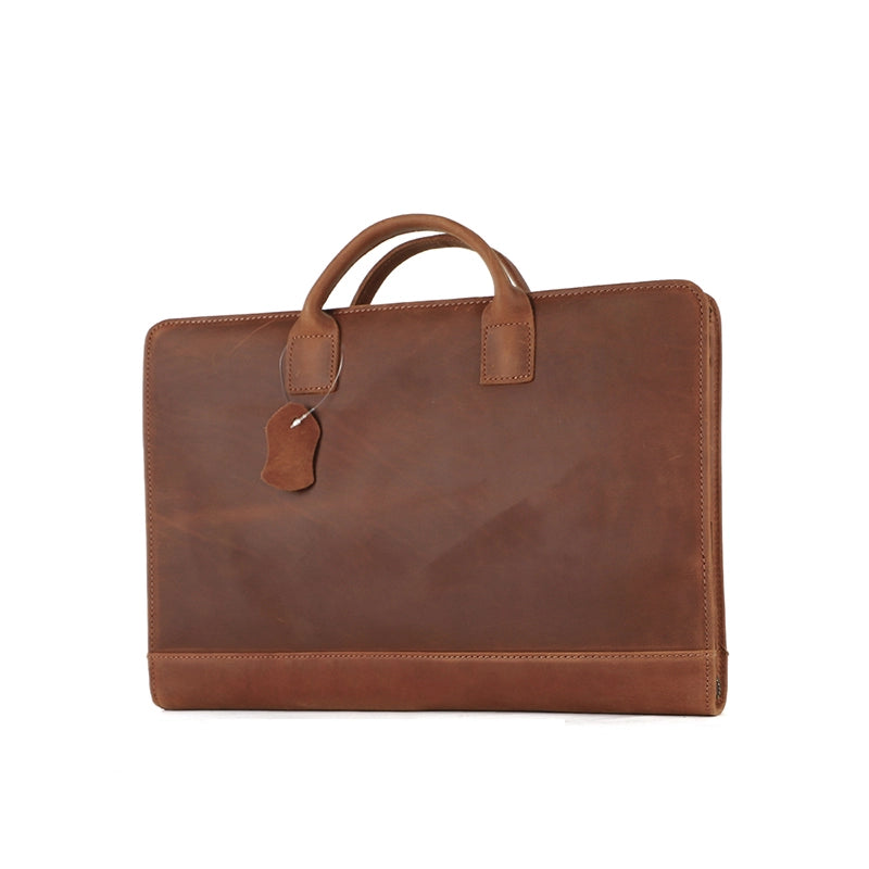 Techneca Retro Leather Laptop Bag