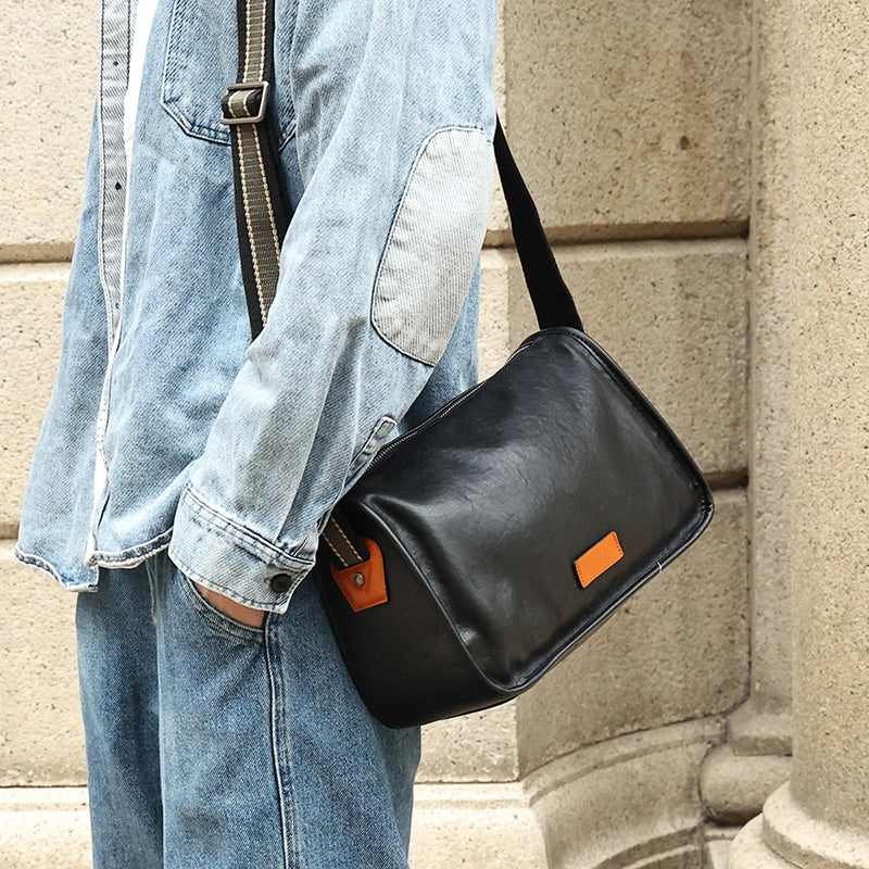 Urban Utility Leather Crossbody Bag