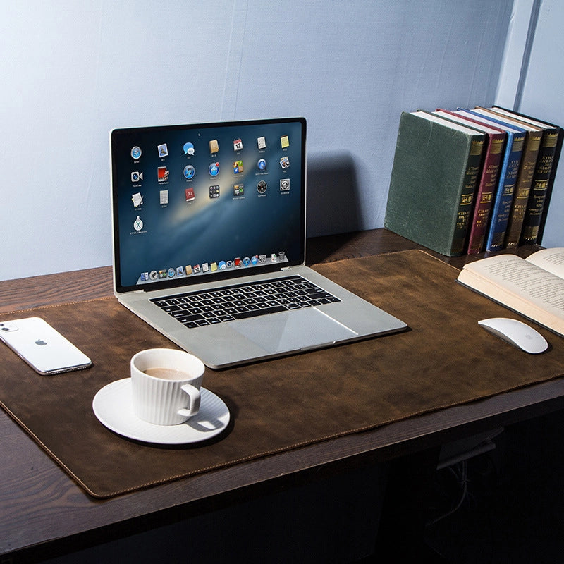 Crazy Horse Leather Desk Pad (35" × 18")