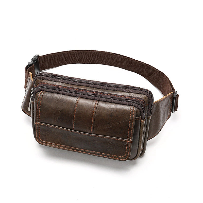 Men's Leather Fanny Pack
