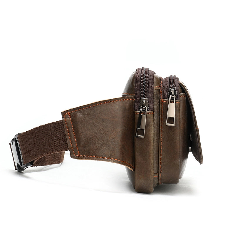 Men's Leather Fanny Pack