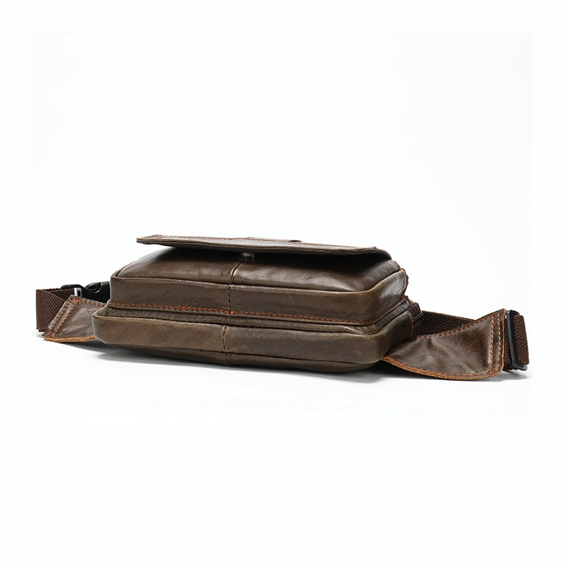 Men's Leather Fanny Pack
