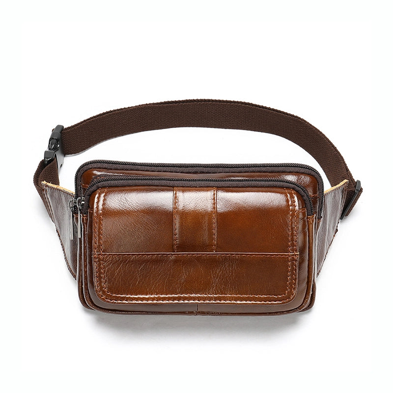 Men's Leather Fanny Pack
