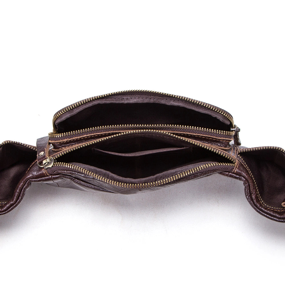 Men's Leather Fanny Pack