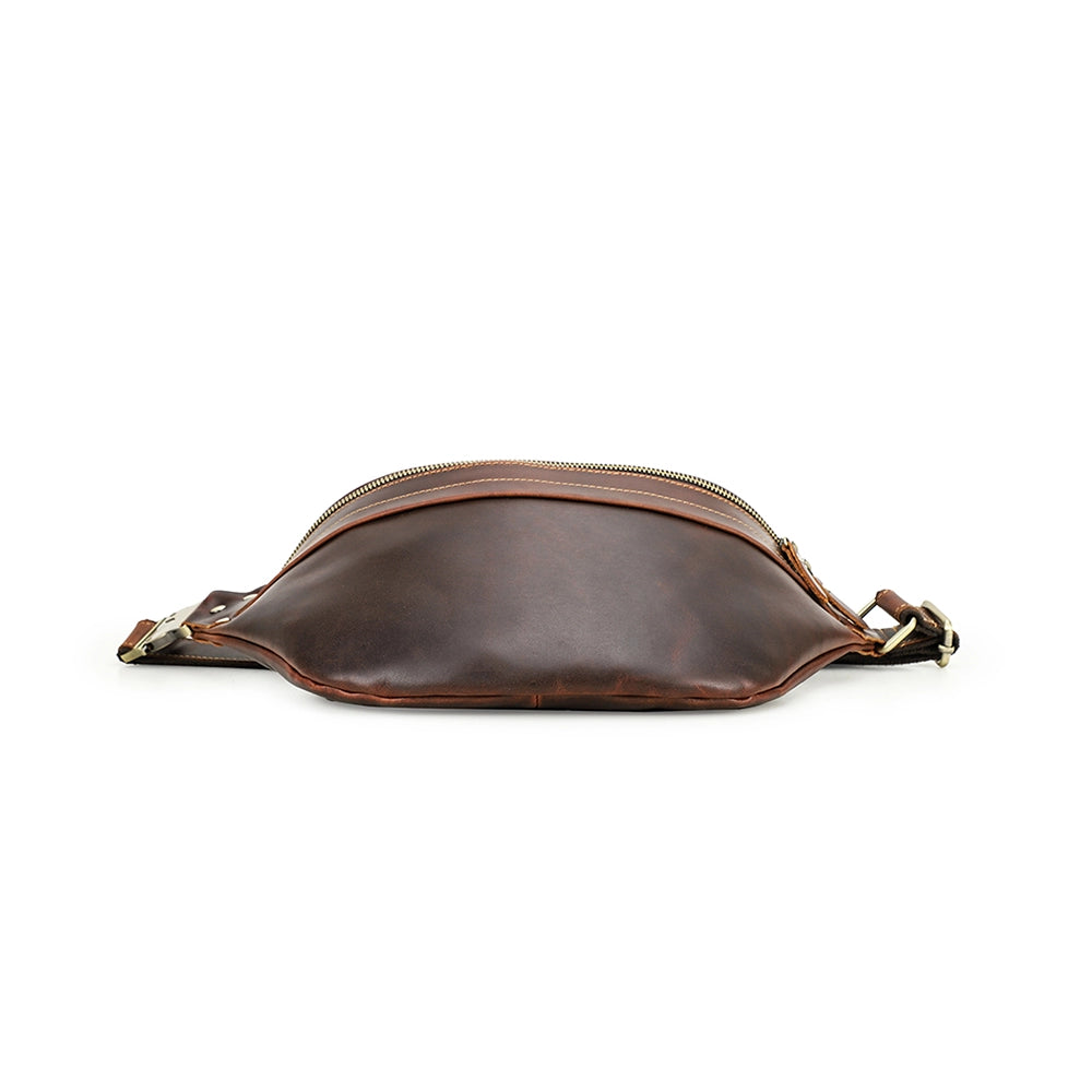 Men's Leather Fanny Pack