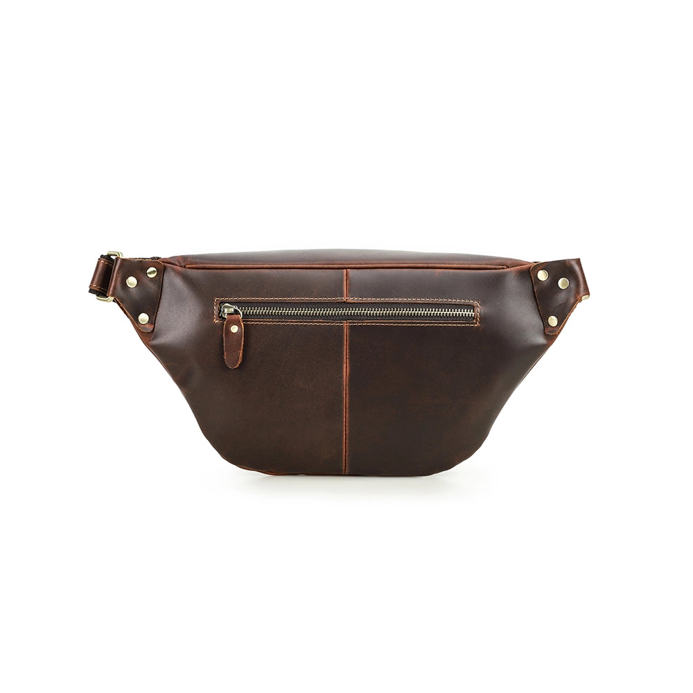 Men's Leather Fanny Pack
