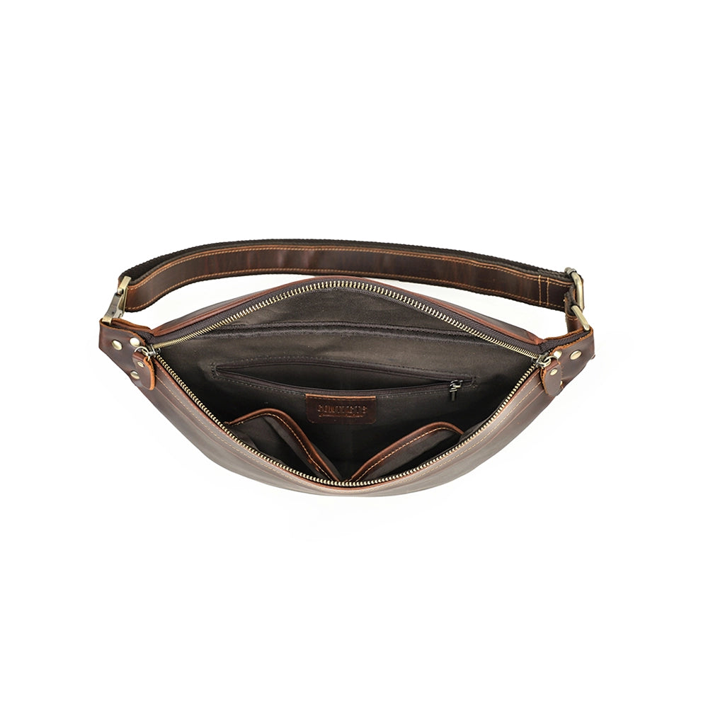 Men's Leather Fanny Pack