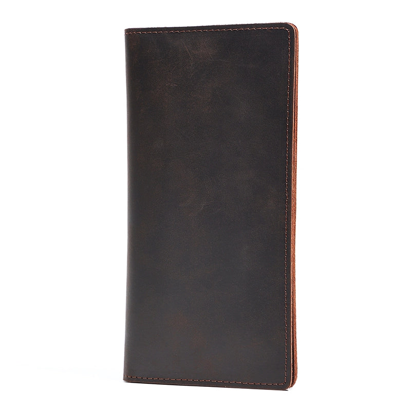 Vintage Artisan Slim Bifold Leather Wallet