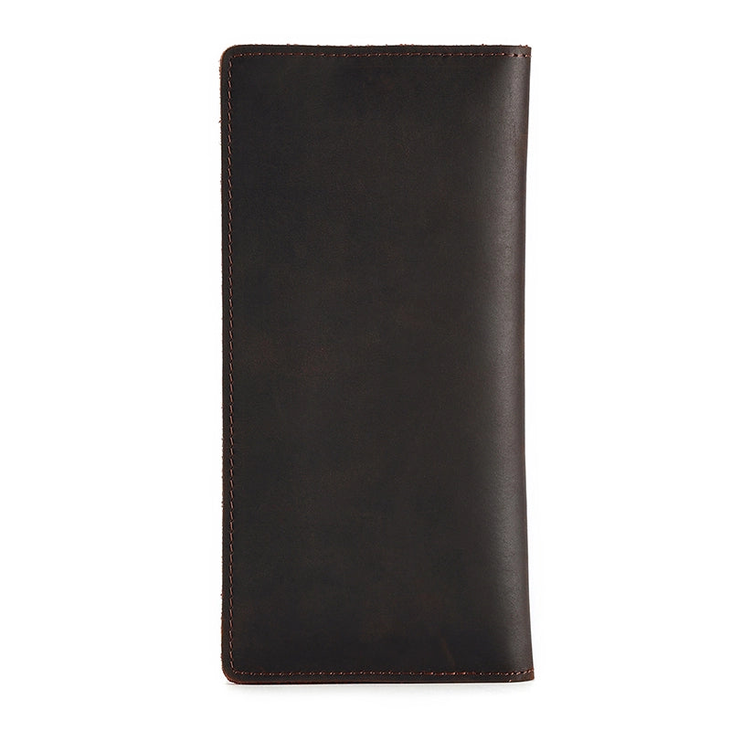 Vintage Artisan Slim Bifold Leather Wallet