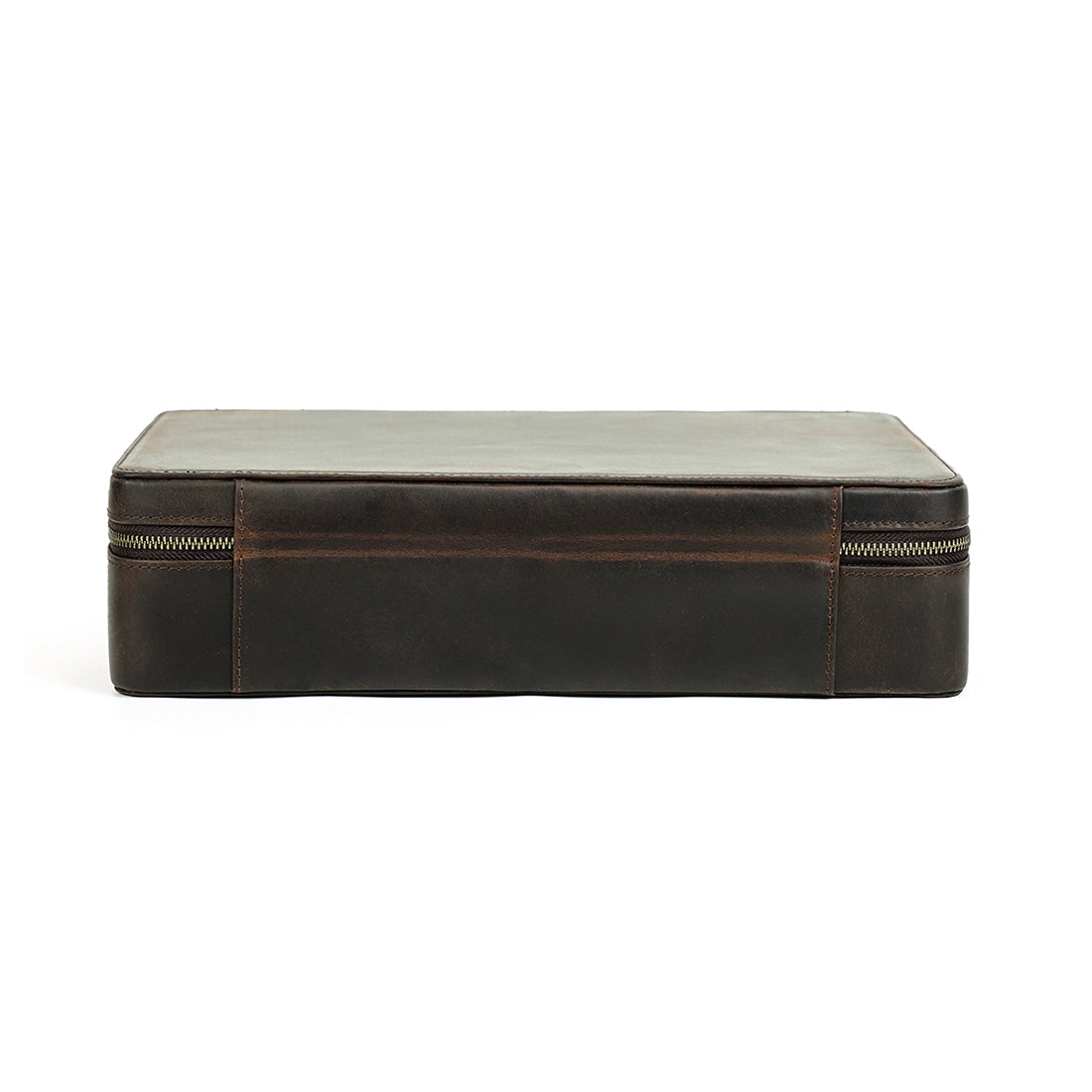 Leather Watch Box For 12 Watches - Free Monogram