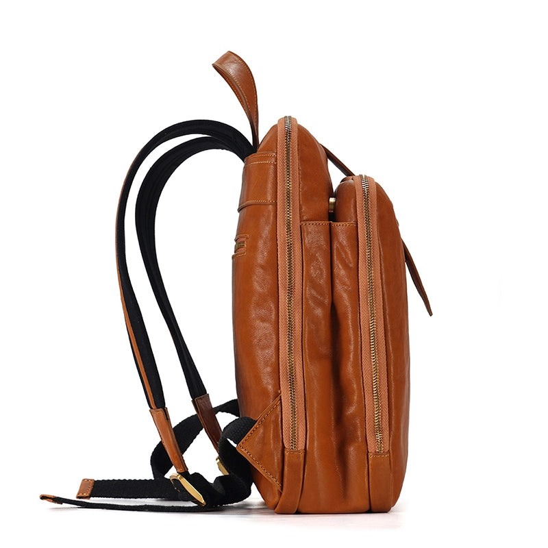 Women's Leather Laptop Backpack