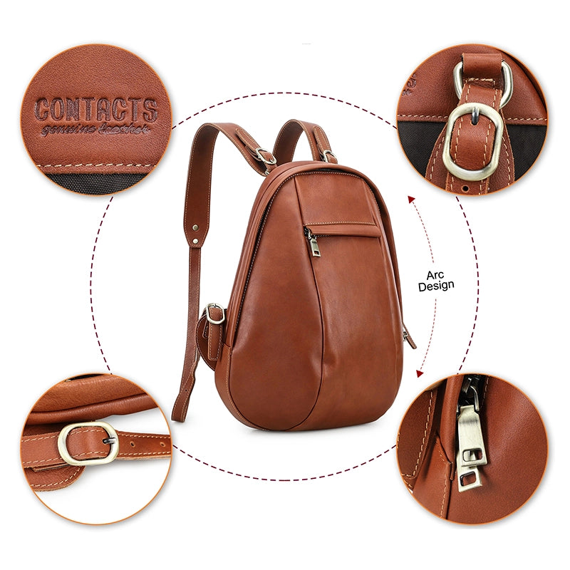 Ladybug Leather Backpack
