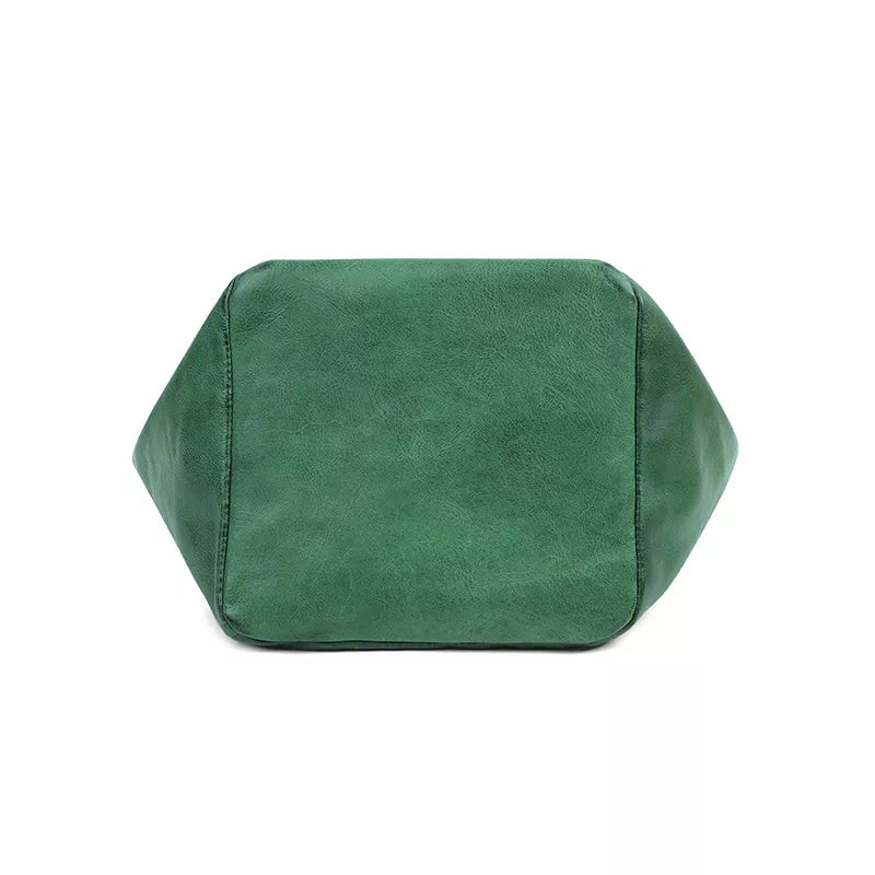 Vegetable Tanned Leather Mini Tote Bag