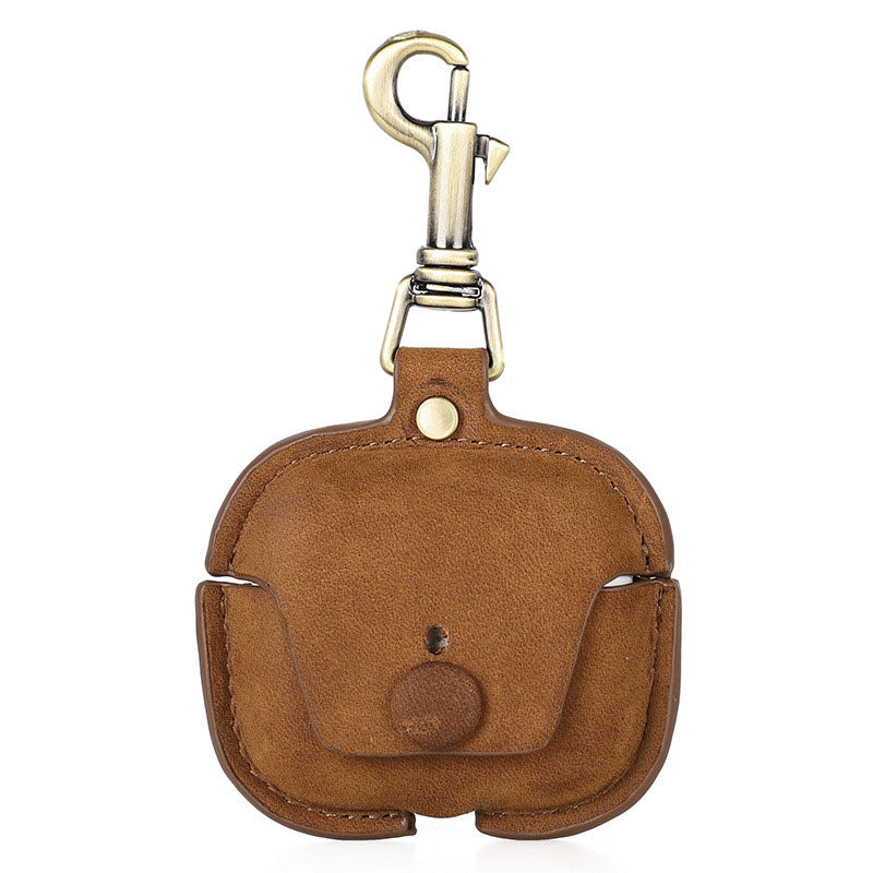 Leather AirPods 3rd Generation Case With Clip and Wireless