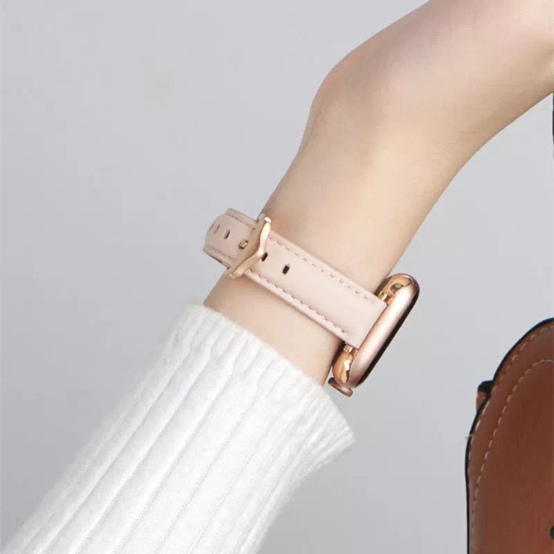 Classic Leather Apple Watch Band