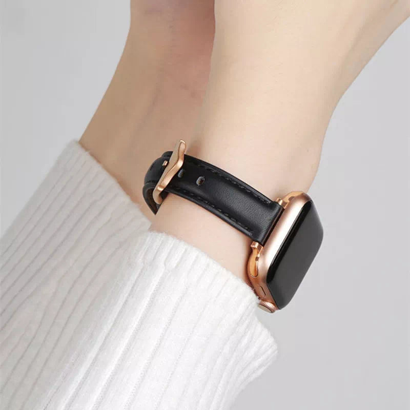 Classic Leather Apple Watch Band