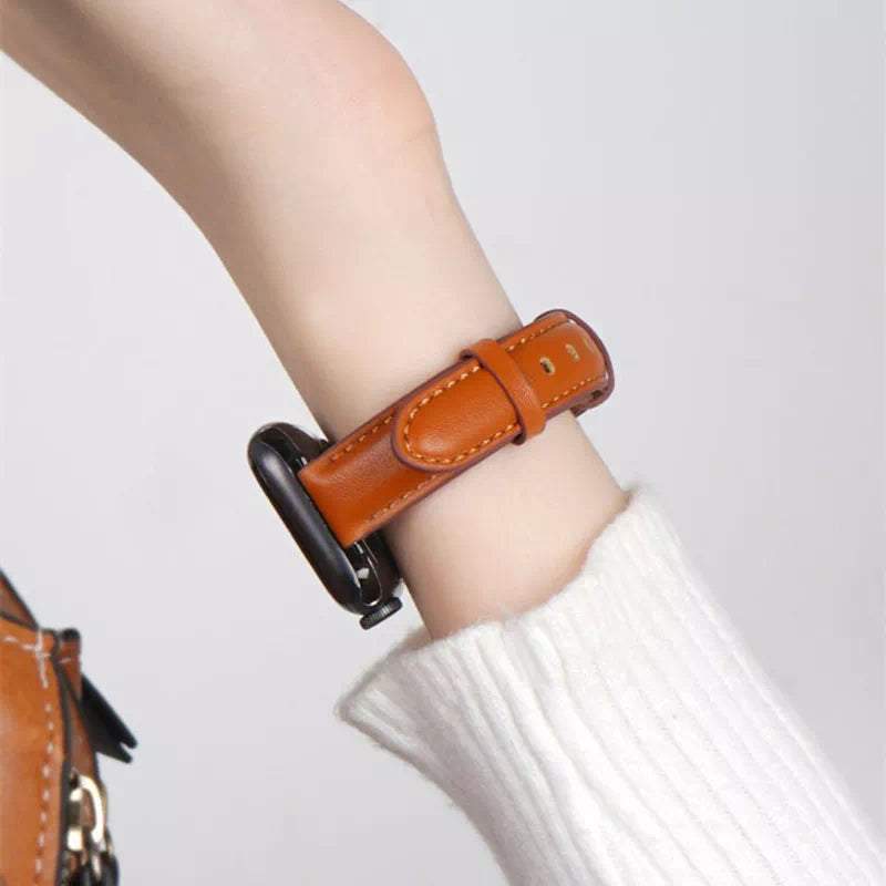 Classic Leather Apple Watch Band