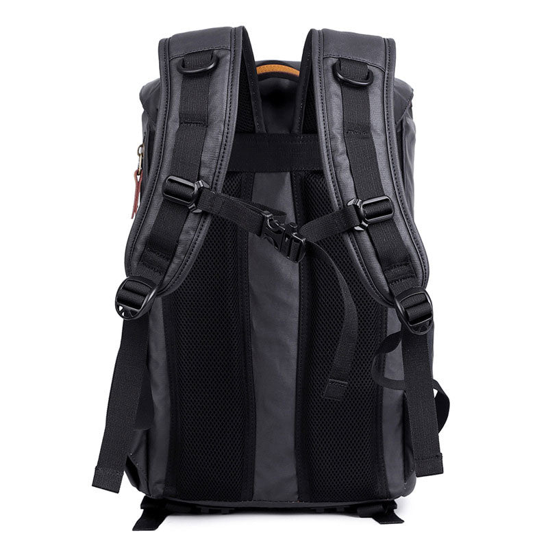 Waxed Canvas Camera Backpack