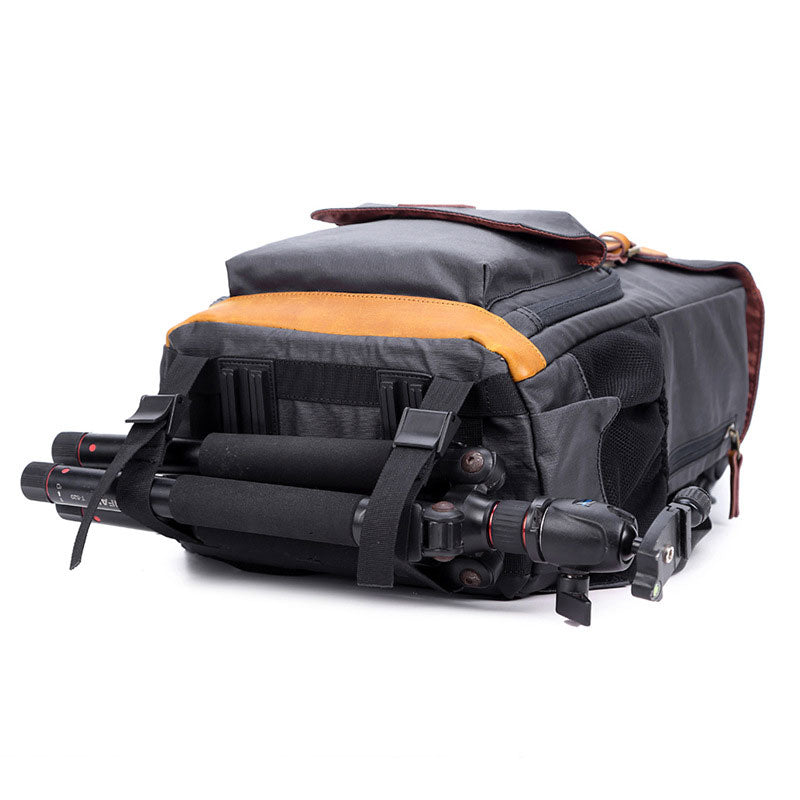 Waxed Canvas Camera Backpack