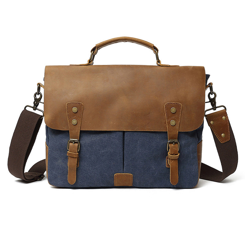 Men's Canvas Messenger Bag