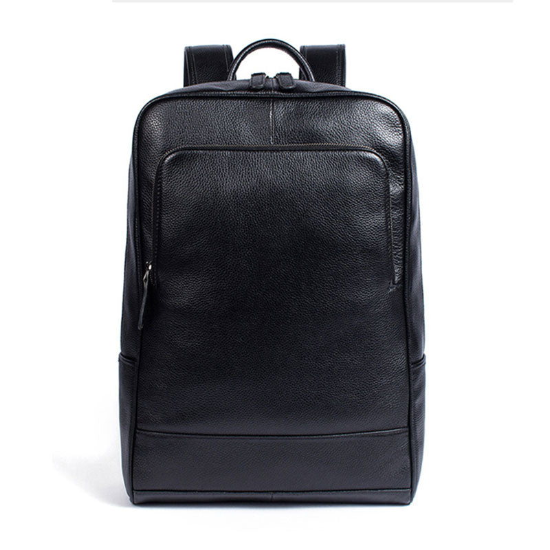 Men's Business Leather Backpack