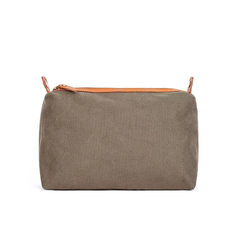 Vegetable Tanned Leather Crossbody Bag