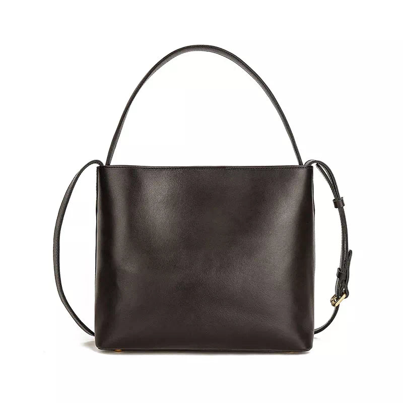 Vegetable Tanned Leather Crossbody Bag