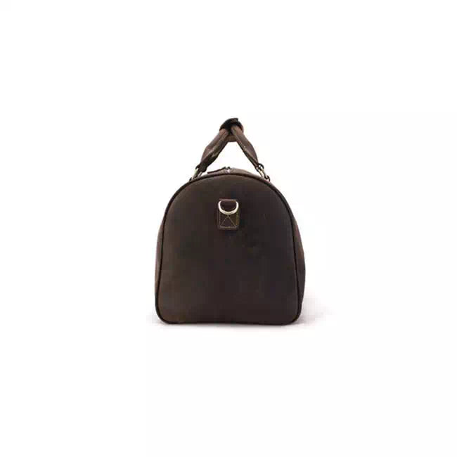 Men's Crazy Horse Leather Duffle Bag