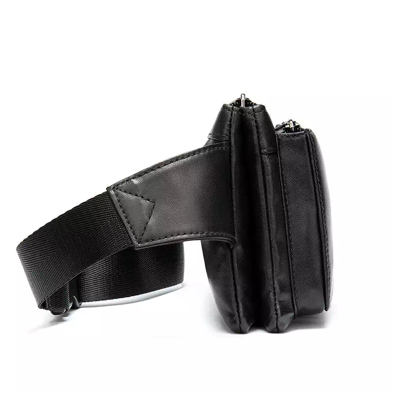 Leather Fanny Packs Waist Bags for Men and Women