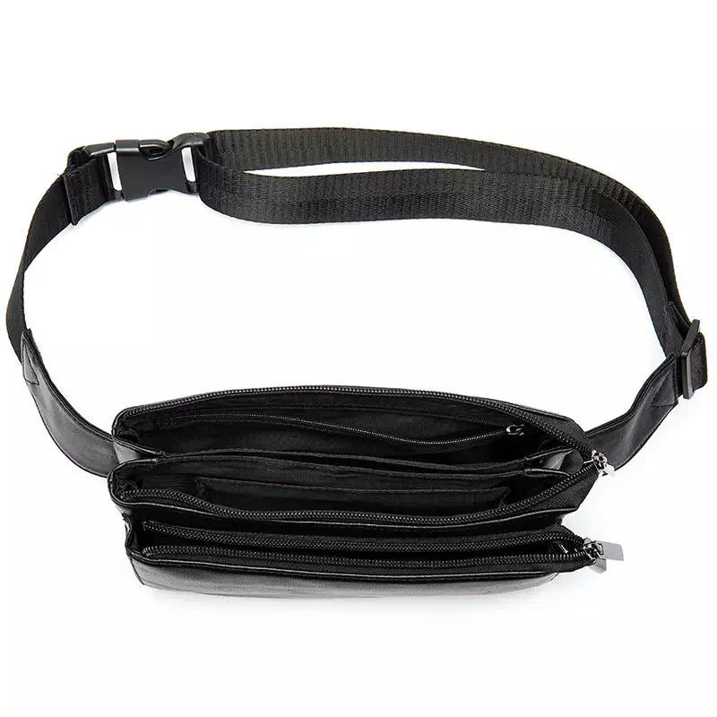 Leather Fanny Packs Waist Bags for Men and Women