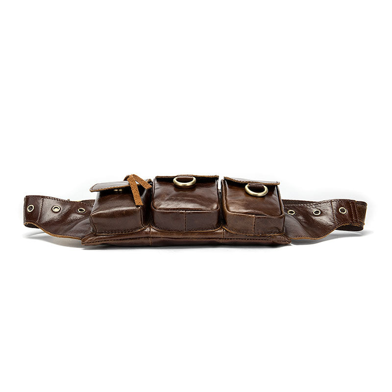 Men's Leather Fanny Pack