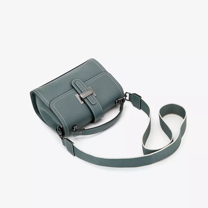 Leather Satchel Top Handle Bag