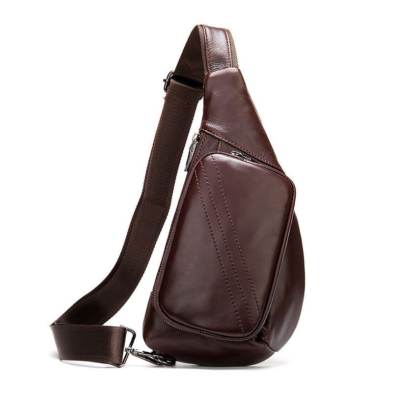 Men's Leather Sling Bag