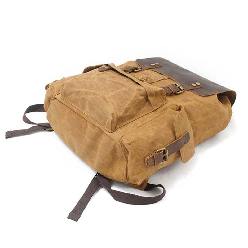 LukeCase Wax Canvas Backpack