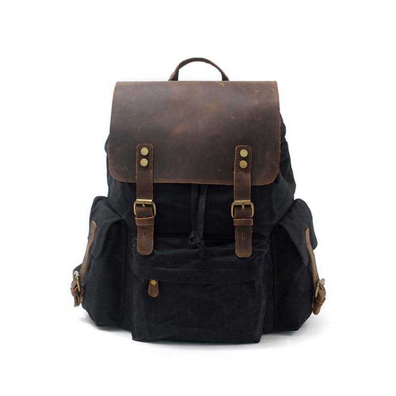 LukeCase Wax Canvas Backpack