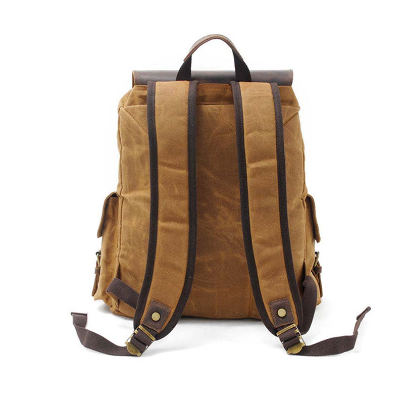 LukeCase Wax Canvas Backpack